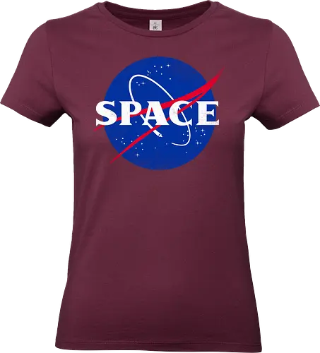 Space - nasa, space, meatball - Standard T-Shirt (Frauen)