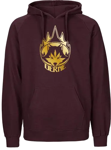 Derne - Wolf - Fairtrade Hoodie