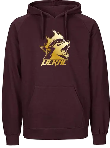 Derne - Howling Wolf - Fairtrade Hoodie