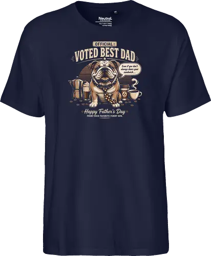 Voted best Dad Bulldog Coffee
