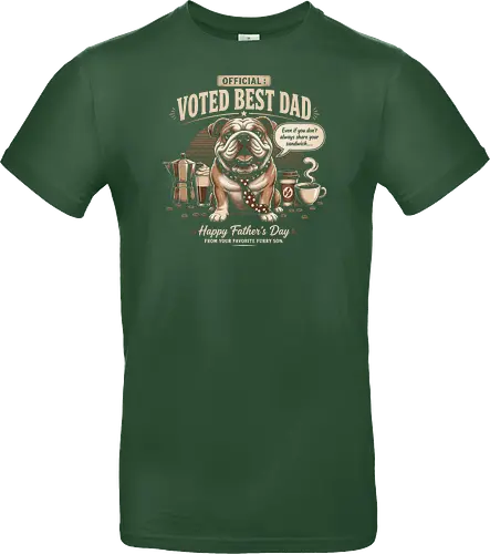 Voted best Dad Bulldog Coffee