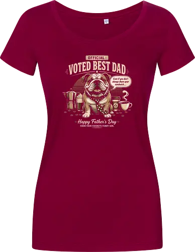 Voted best Dad Bulldog Coffee