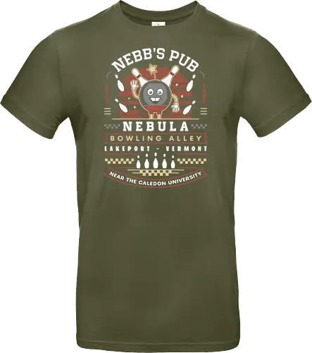 Nebb Bowling Mascot Emblem