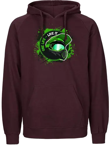 Derne - Helmet - Fairtrade Hoodie