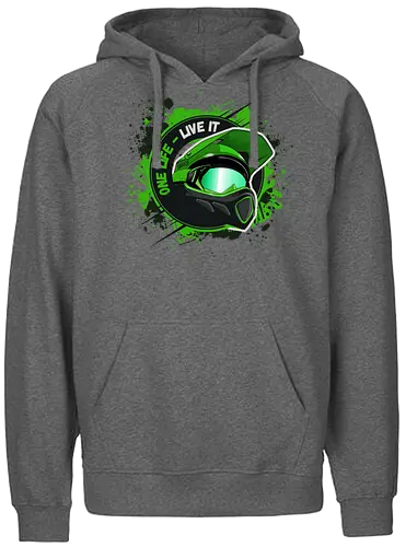 Derne - Helmet - Fairtrade Hoodie