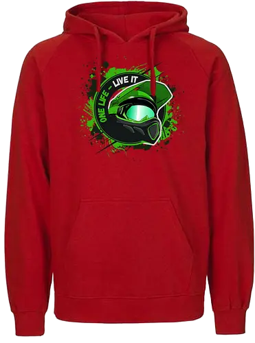 Derne - Helmet - Fairtrade Hoodie
