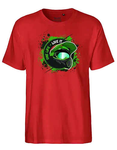 Derne - Helmet - Fairtrade T-Shirt