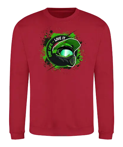 Derne - Helmet - Sweatshirt