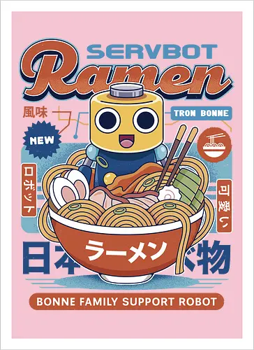 Servbot Ramen Vintage
