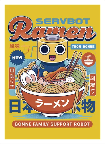 Servbot Ramen Vintage