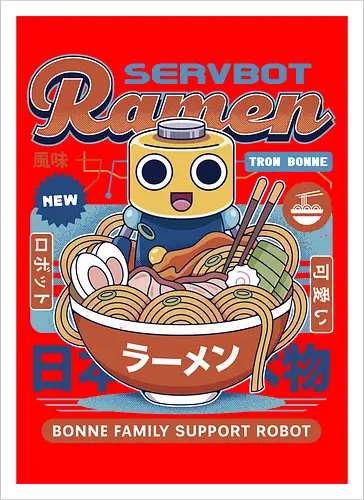 Servbot Ramen Vintage