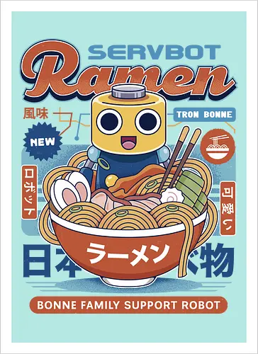 Servbot Ramen Vintage