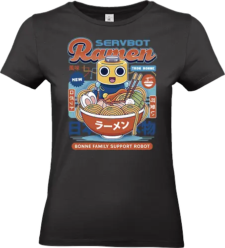 Servbot Ramen Vintage - Gaming, dead rising, frank west, tron bonne, zombrex, servbot, video game, gaming, gamer, survival horror, willamette parkview mall, Horror, biohazard, megaman, arcade - Standard T-Shirt (Frauen)