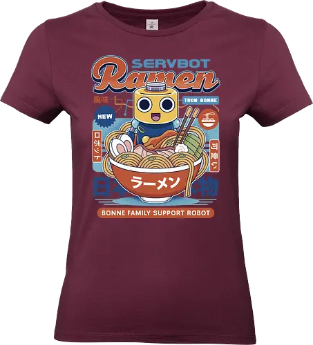 Servbot Ramen Vintage - Gaming, dead rising, frank west, tron bonne, zombrex, servbot, video game, gaming, gamer, survival horror, willamette parkview mall, Horror, biohazard, megaman, arcade - Standard T-Shirt (Frauen)
