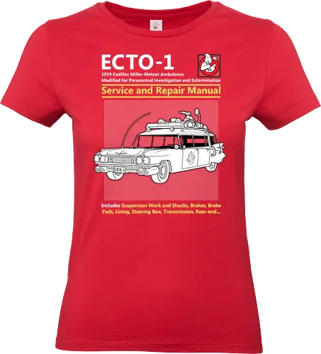 ECTO-1 - Ghost Wartungshandbuch - Standard T-Shirt (Frauen)