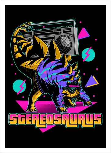 Stereosaurus - A Rad Dinosaur 