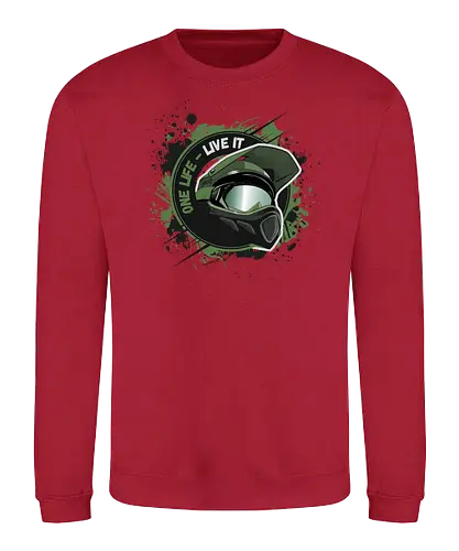 Derne - Helmet - Sweatshirt