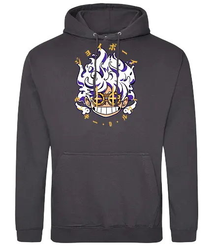 Chibi Awakening - Pirate, joy boy, gear 5, chibi anime, sun god nika, anime pirate, manga art, straw hat crew - Standard Hoodie