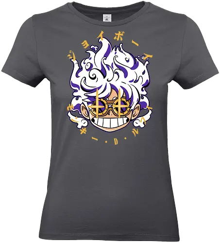 Chibi Awakening - Pirate, joy boy, gear 5, chibi anime, sun god nika, anime pirate, manga art, straw hat crew - Standard T-Shirt (Frauen)