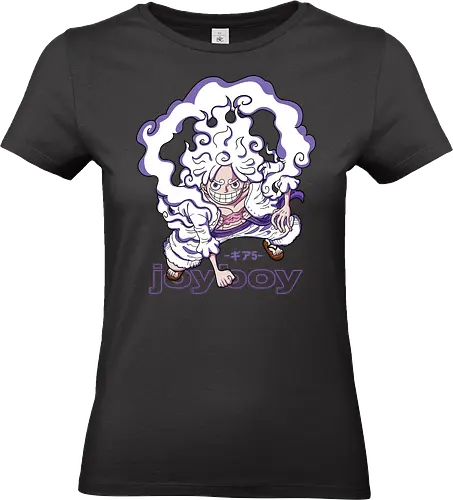 Freedom Form - Pirate, joy boy, luffy gear 5, anime transformation, pirate king, sun god nika, anime pirate, grand line - Standard T-Shirt (Frauen)