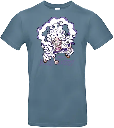 Freedom Form - Pirate, joy boy, luffy gear 5, anime transformation, pirate king, sun god nika, anime pirate, grand line - Standard T-Shirt