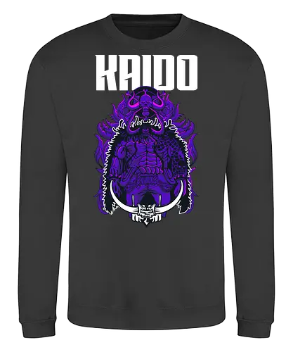 King of Beasts - Pirate, kaido, beast pirates, anime villain, dragon form, emperor of the sea, anime battle, grand line - Sweatshirt