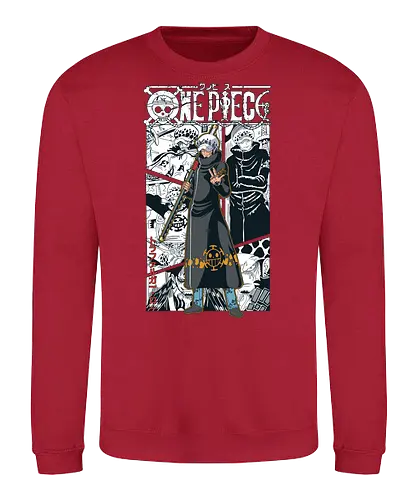 Surgeon of Death - Pirate, trafalgar law, heart pirates, anime swordsman, ope ope no mi, anime pirate, worst generation, grand line - Sweatshirt