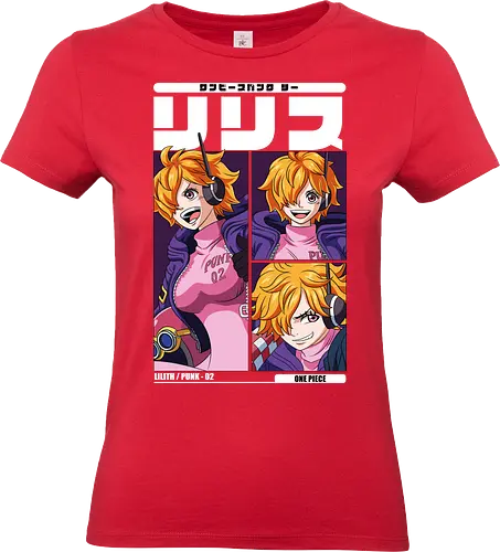 Punk Hazard Mind - Pirate, lilith, vegapunk, anime girl, egghead arc, futuristic anime, manga art, grand line - Standard T-Shirt (Frauen)