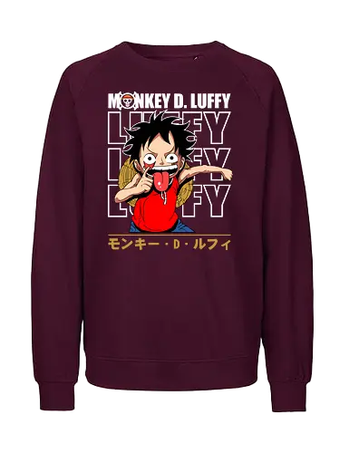 Goofy Pirate - Pirate, funny anime, straw hat crew, pirate captain, anime humor, grand line, shonen anime - Fairtrade Sweatshirt
