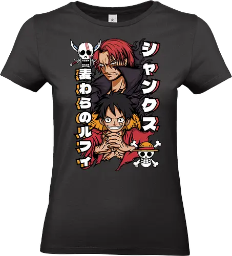 Pirate Legacy - Pirate, shanks, red hair pirates, anime pirate, straw hat legacy, grand line, shonen anime - Standard T-Shirt (Frauen)