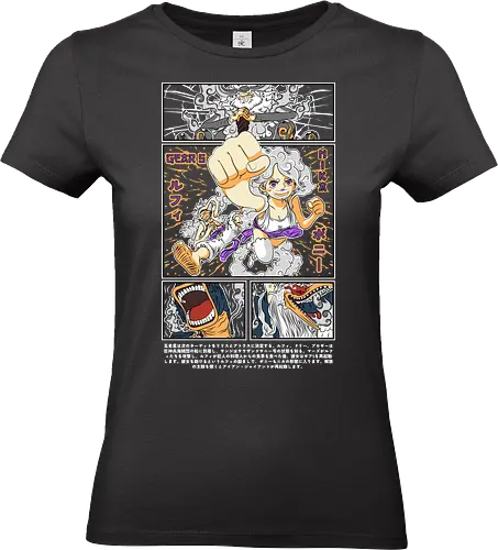 Future Island - Pirate, jewelry bonney, manga panel, egghead arc, anime pirate, gear 5, grand line - Standard T-Shirt (Frauen)