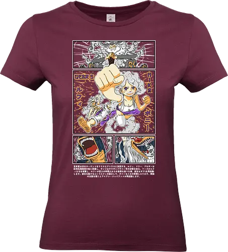 Future Island - Pirate, jewelry bonney, manga panel, egghead arc, anime pirate, gear 5, grand line - Standard T-Shirt (Frauen)