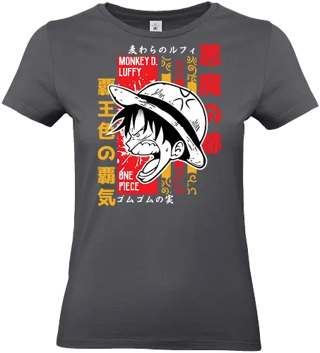 Pirate Spirit - Pirate, pirate king, straw hat captain, anime pirate, anime smile, grand line, shonen anime - Standard T-Shirt (Frauen)
