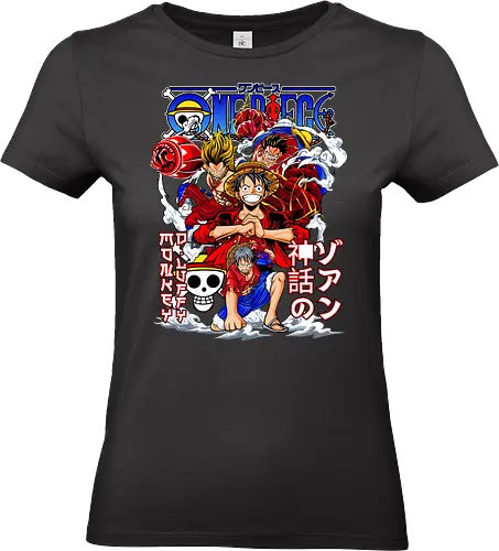 Grand Adventure - Pirate, straw hat crew, anime pirate, luffy crew, grand line, manga collage, anime adventure, shonen anime - Standard T-Shirt (Frauen)