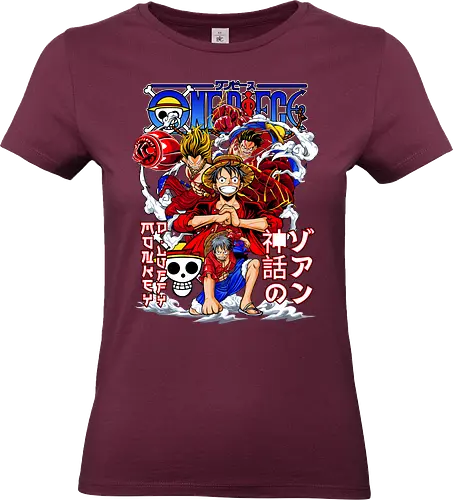 Grand Adventure - Pirate, straw hat crew, anime pirate, luffy crew, grand line, manga collage, anime adventure, shonen anime - Standard T-Shirt (Frauen)