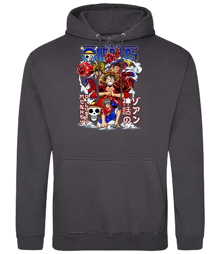 Grand Adventure - Pirate, straw hat crew, anime pirate, luffy crew, grand line, manga collage, anime adventure, shonen anime - Standard Hoodie