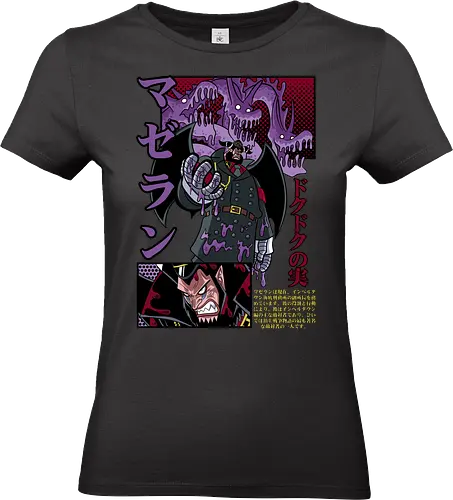 Symbiote Warden - Pirate, magellan, impel down, poison power, anime villain, prison chief, anime pirate, grand line - Standard T-Shirt (Frauen)