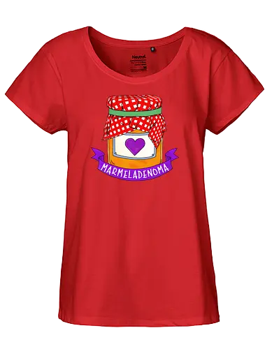 Marmeladenoma - Logo - märchen, youtube, merchandise, oma, marmelade - Fairtrade Girl Shirt