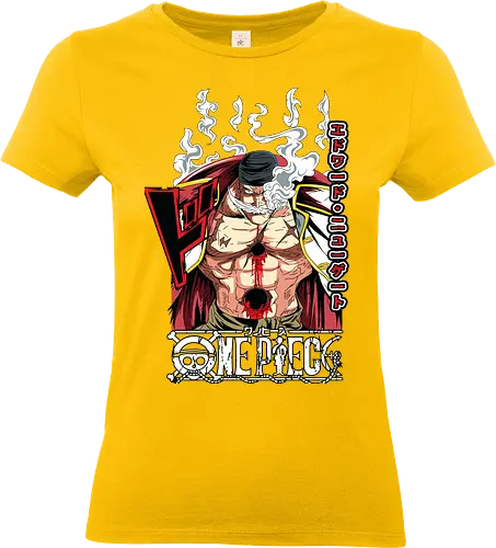 Emperor Power - Pirate, whitebeard, edward newgate, emperor of the sea, anime pirate, quake power, manga art, grand line - Standard T-Shirt (Frauen)