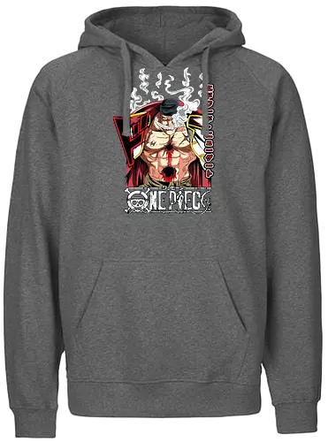 Emperor Power - Pirate, whitebeard, edward newgate, emperor of the sea, anime pirate, quake power, manga art, grand line - Fairtrade Hoodie