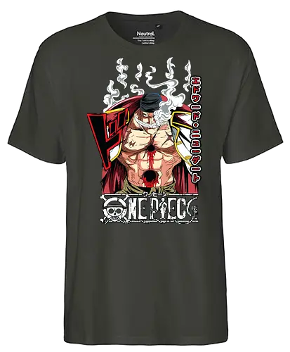 Emperor Power - Pirate, whitebeard, edward newgate, emperor of the sea, anime pirate, quake power, manga art, grand line - Fairtrade T-Shirt