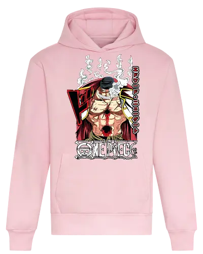 Emperor Power - Pirate, whitebeard, edward newgate, emperor of the sea, anime pirate, quake power, manga art, grand line - Heavyweight Hoodie