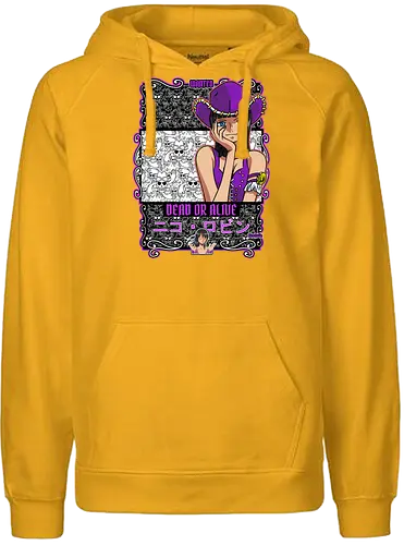 Wanted Mind - Pirate, nico robin, anime girl, straw hat crew, archaeologist, anime pirate, wanted poster, grand line - Fairtrade Hoodie