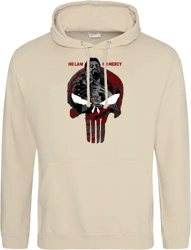 skull of terror  - Superhero, skull, judgement, justice, antihero, no mercy, hitman, assassin - Standard Hoodie