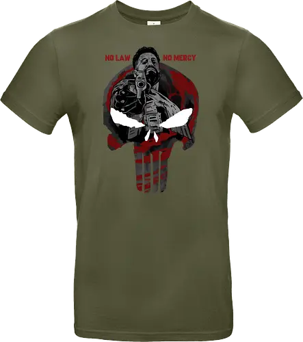 skull of terror  - Superhero, skull, judgement, justice, antihero, no mercy, hitman, assassin - Standard T-Shirt
