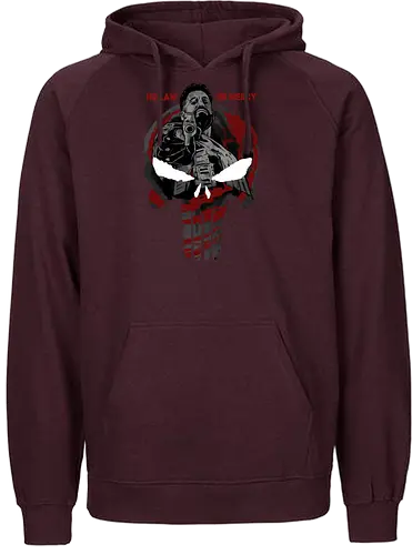 skull of terror  - Superhero, skull, judgement, justice, antihero, no mercy, hitman, assassin - Fairtrade Hoodie