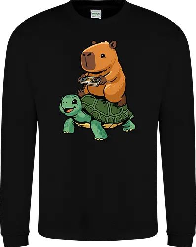 Capybara and Turtle