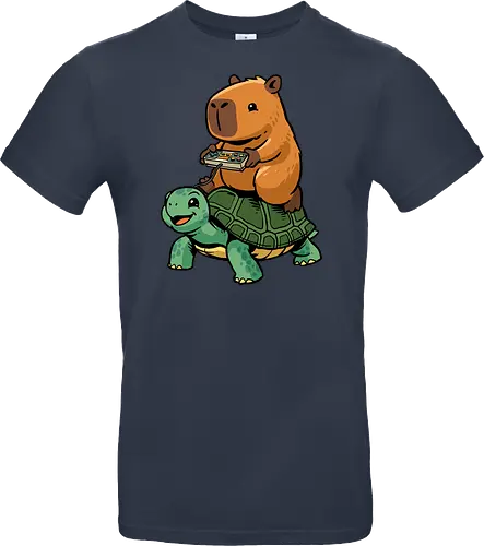 Capybara and Turtle
