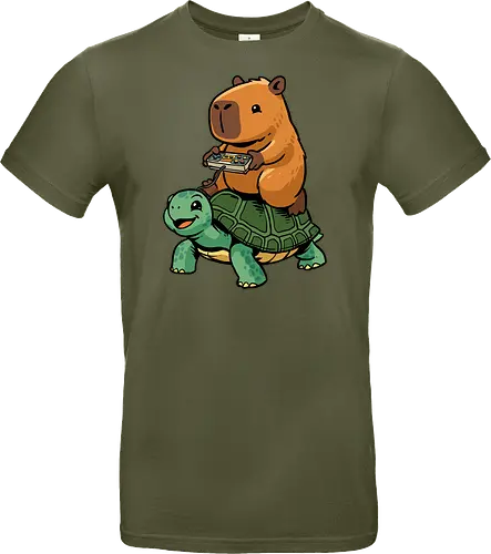 Capybara and Turtle