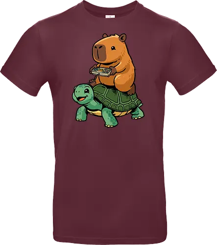 Capybara and Turtle